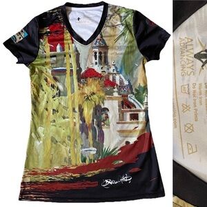 MISSION INN Run 2021 Wearable Art Athletic Jersey Shirt Size Small